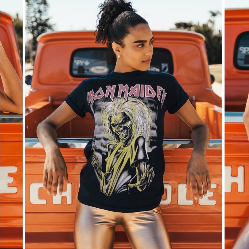 Iron Maiden Vintage inspired Tee